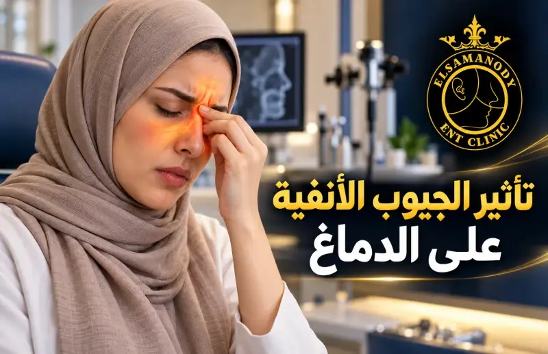 تأثير الجيوب الأنفية على الدماغ